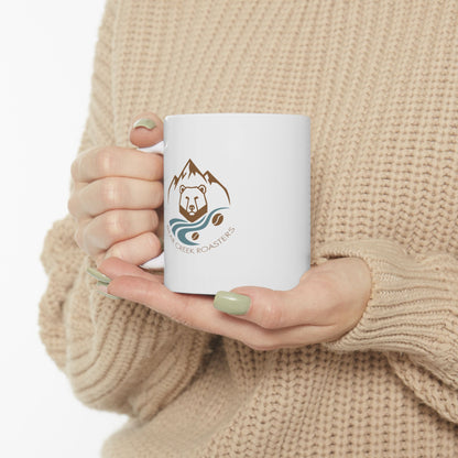 I run on coffee and sarcasm. Ceramic Mug (11oz)