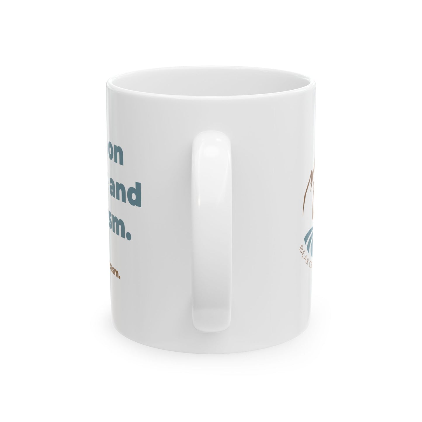 I run on coffee and sarcasm. Ceramic Mug (11oz)