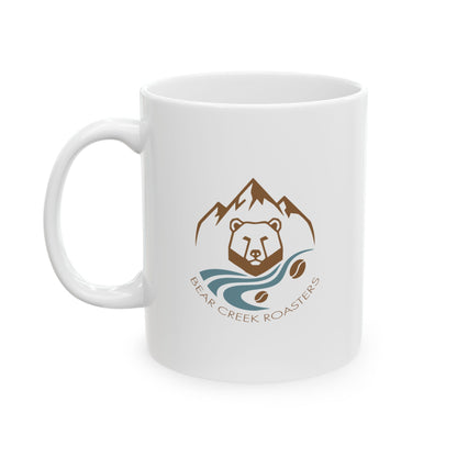 Powered By Caffeine Ceramic Mug (11oz)